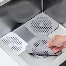 Anti-Clog Drain Cover – Flexible, Non-Slip Sink & Shower Strainer