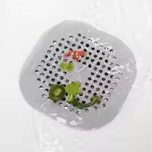 Anti-Clog Drain Cover – Flexible, Non-Slip Sink & Shower Strainer