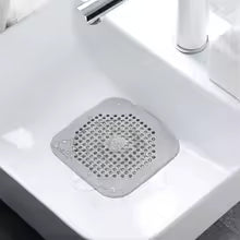 Anti-Clog Drain Cover – Flexible, Non-Slip Sink & Shower Strainer