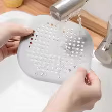 Anti-Clog Drain Cover – Flexible, Non-Slip Sink & Shower Strainer