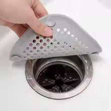 Anti-Clog Drain Cover – Flexible, Non-Slip Sink & Shower Strainer