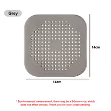 Anti-Clog Drain Cover – Flexible, Non-Slip Sink & Shower Strainer