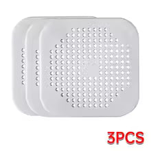Anti-Clog Drain Cover – Flexible, Non-Slip Sink & Shower Strainer