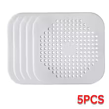 Anti-Clog Drain Cover – Flexible, Non-Slip Sink & Shower Strainer